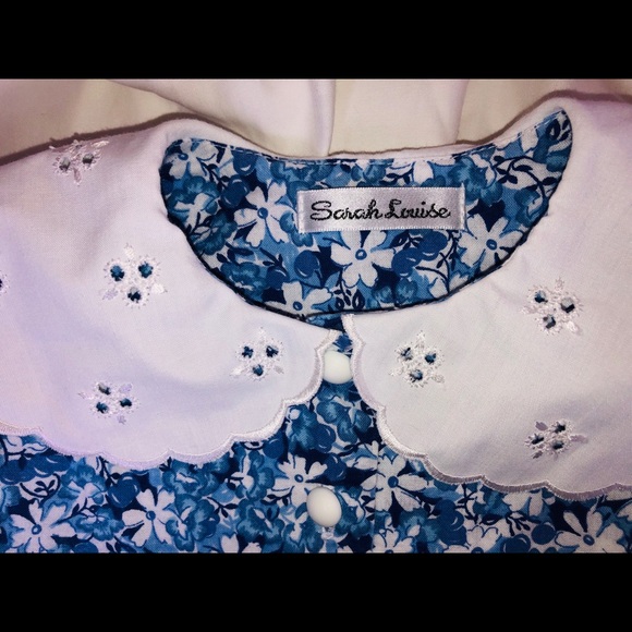 💕HOST PICK💕Blue Floral Dress by Sarah Louise - Picture 2 of 2